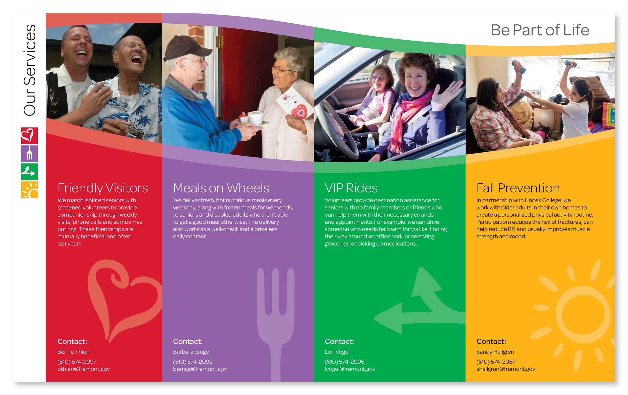 LIFE ElderCare Program Brochure Inside Spread