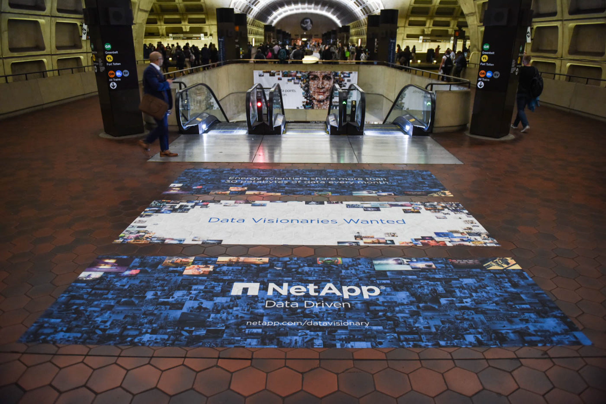 NetApp’s Data Visionaries Wanted: L’Enfant Plaza Station