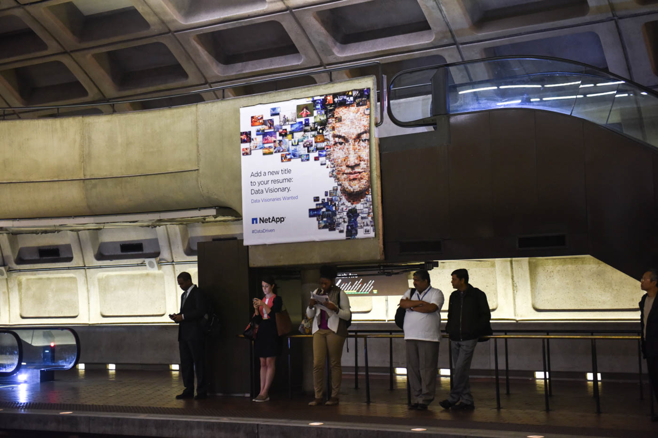 NetApp’s Data Visionaries Wanted: L’Enfant Plaza Station