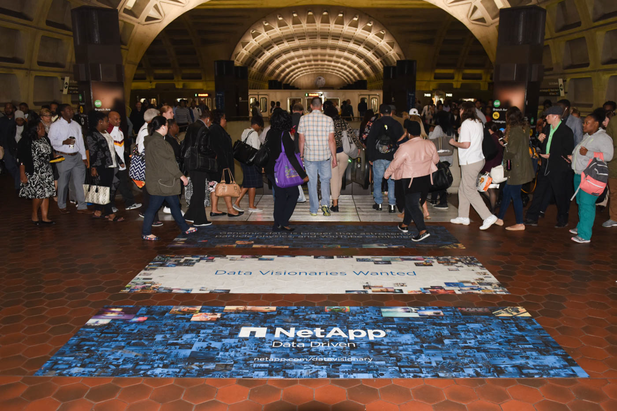 NetApp’s Data Visionaries Wanted: L’Enfant Plaza Station