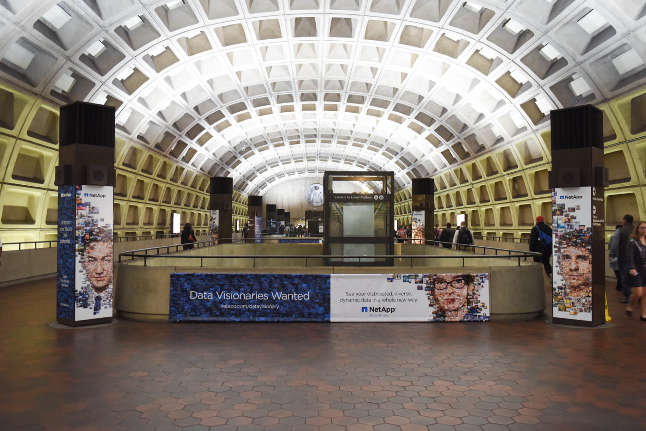 NetApp’s Data Visionaries Wanted: L’Enfant Plaza Station