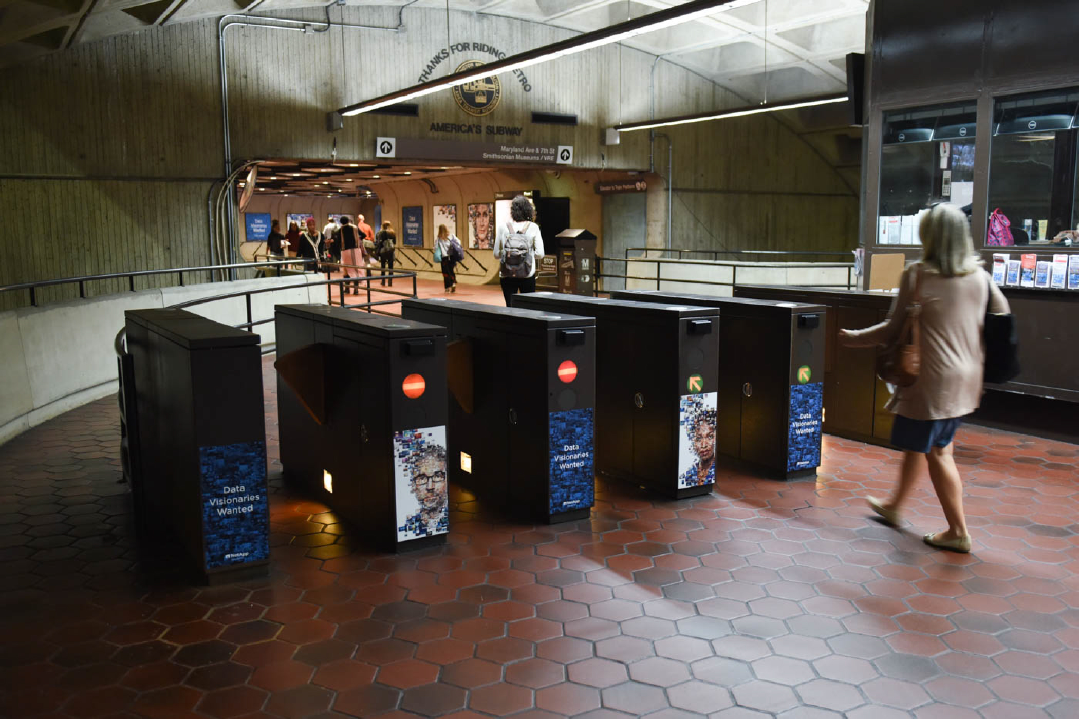 NetApp’s Data Visionaries Wanted: L’Enfant Plaza Station