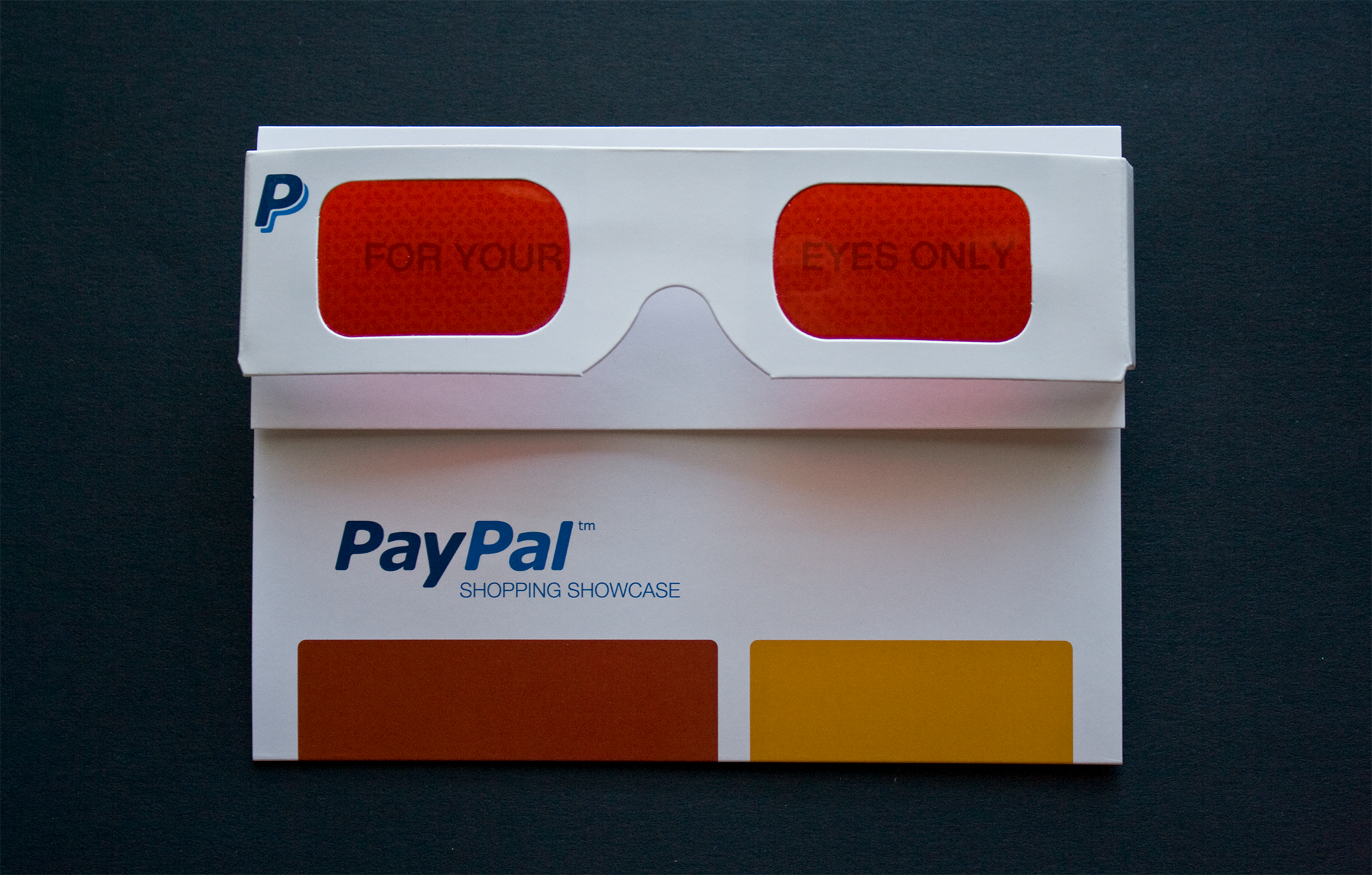 PayPal “For Your Eyes Only” Invitation