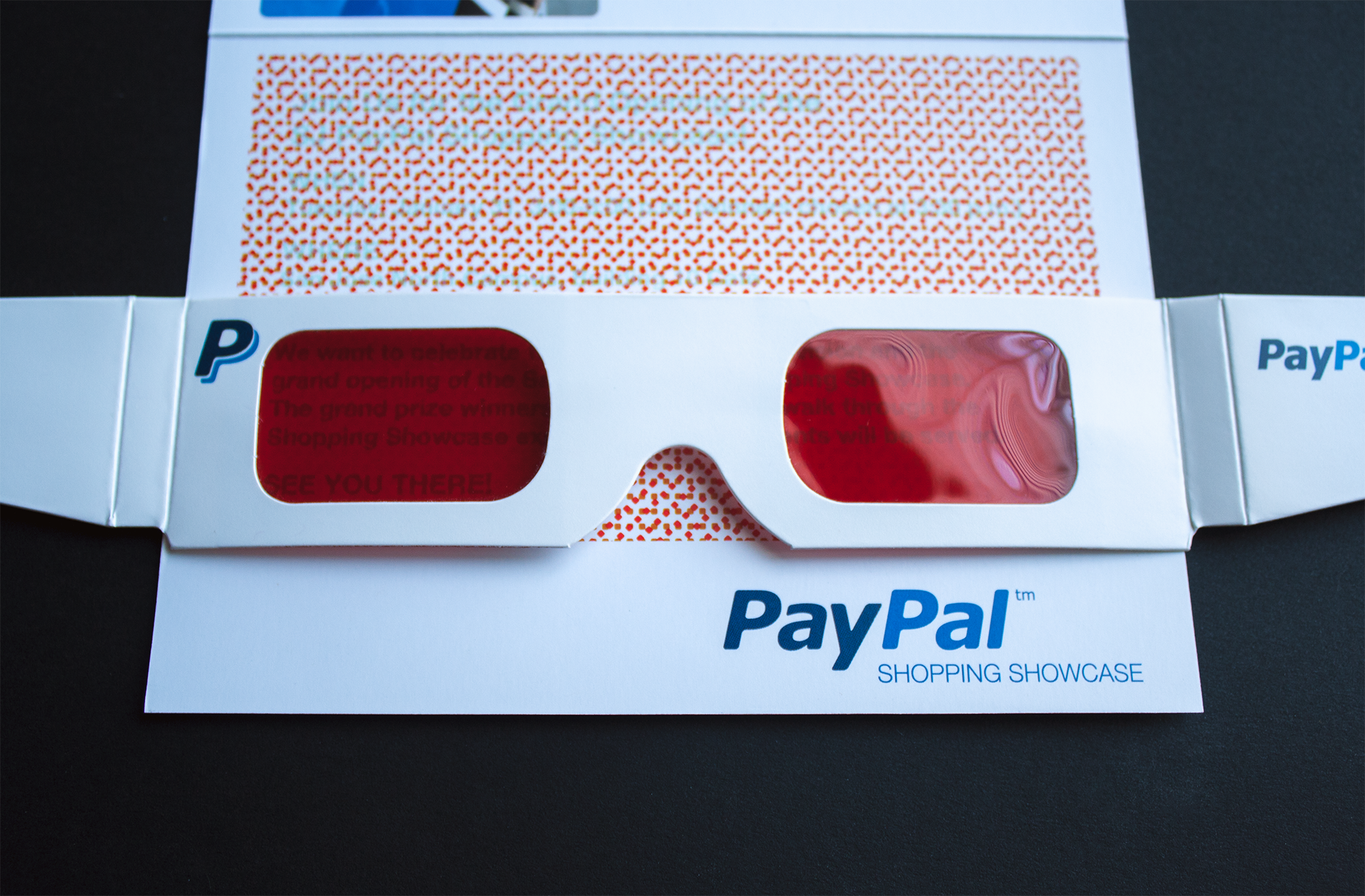 PayPal “For Your Eyes Only” Invitation