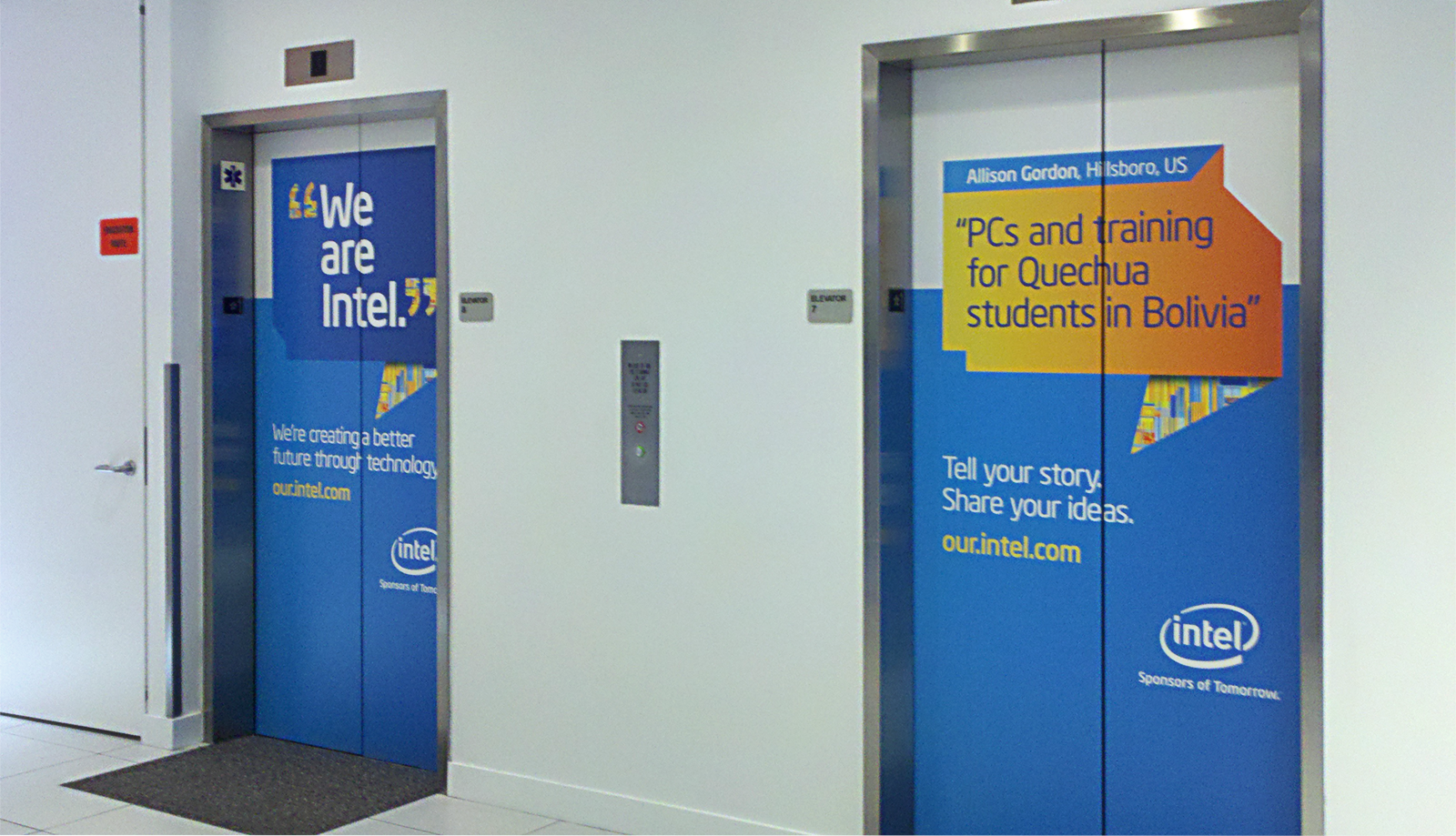 Intel Elevator Wraps