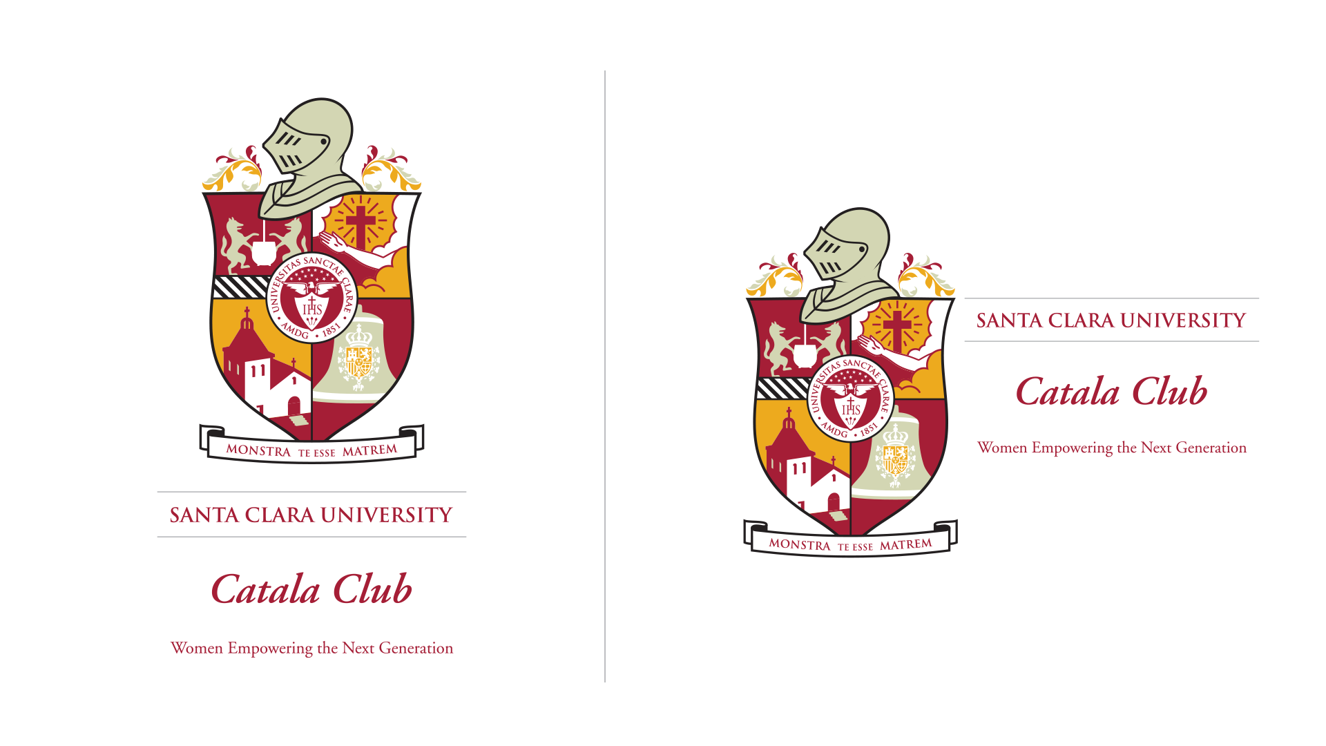 Vertical and Horizontal Logos